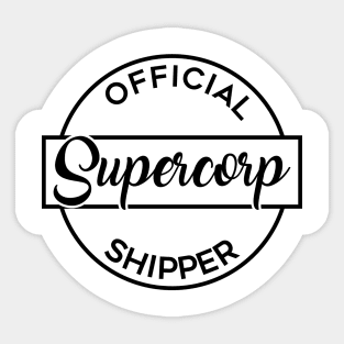 Official Supercorp Shipper Sticker